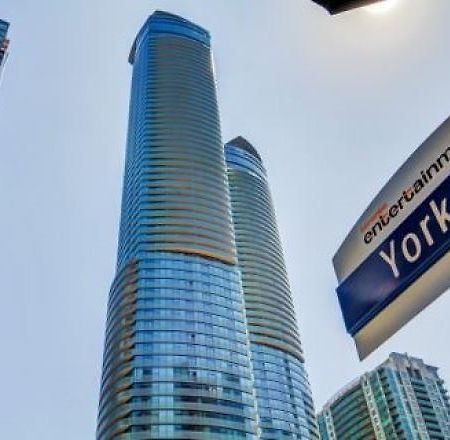 Condo Downtown, Cn Tower, Financial District Toronto Luaran gambar