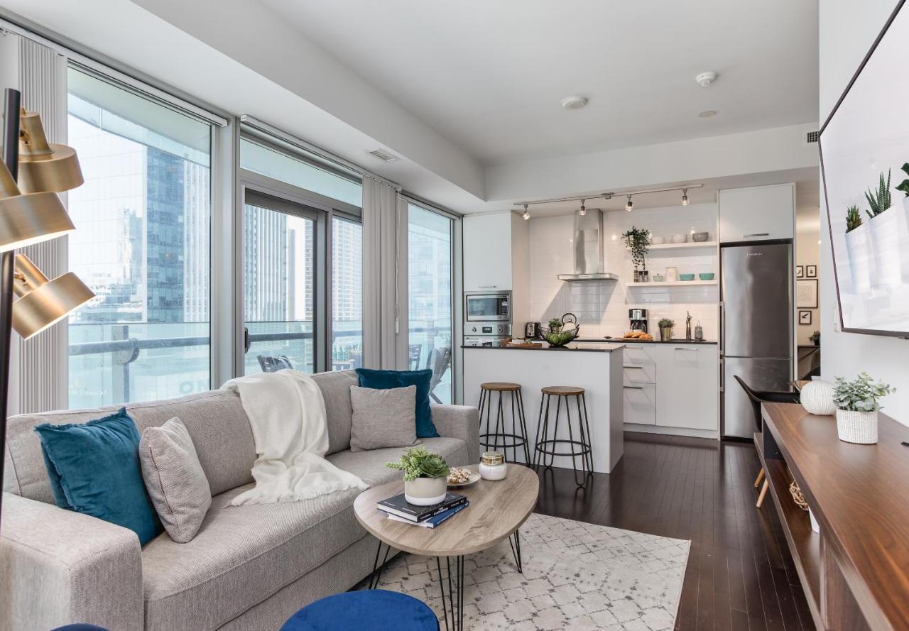 Condo Downtown, Cn Tower, Financial District Toronto Luaran gambar