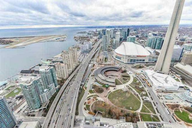 Condo Downtown, Cn Tower, Financial District Toronto Luaran gambar