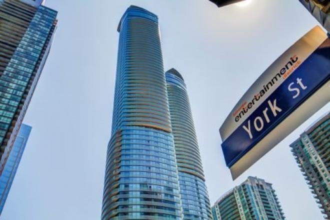 Condo Downtown, Cn Tower, Financial District Toronto Luaran gambar
