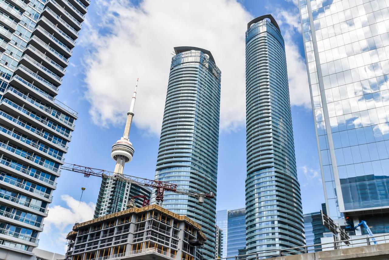 Condo Downtown, Cn Tower, Financial District Toronto Luaran gambar