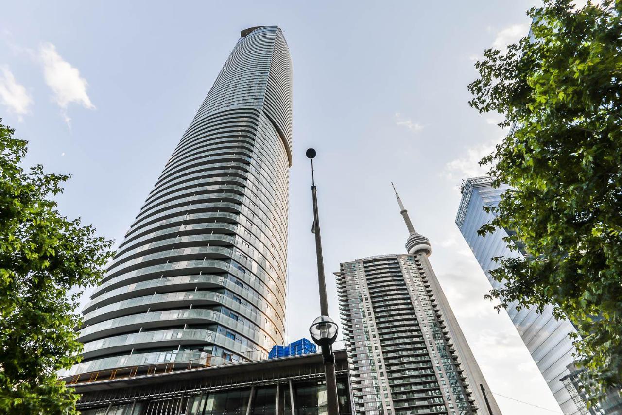 Condo Downtown, Cn Tower, Financial District Toronto Luaran gambar