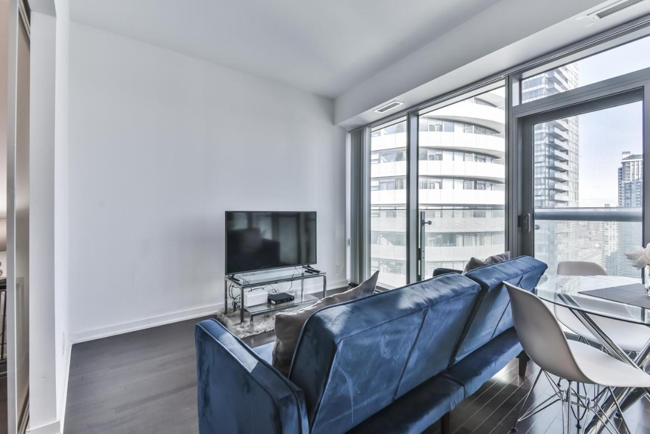 Condo Downtown, Cn Tower, Financial District Toronto Luaran gambar